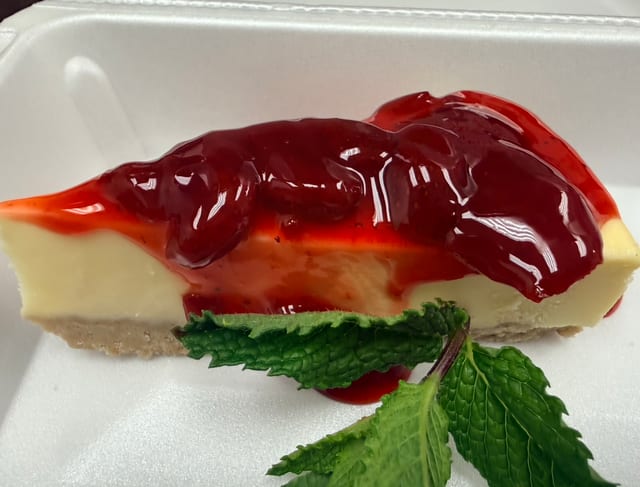 Strawberry Cheesecake.